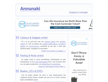Tablet Screenshot of annunaki.nl